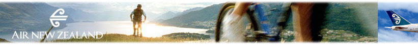 Air New Zealand takes you to the Cook Islands - click ad please