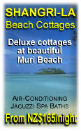 stay at Shangi-La on Muri Beach / Rarotonga (deluxe cottages with common pool)